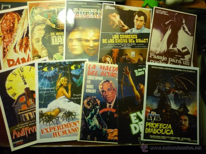 Kino: LOTE REPRODUCC,PAPEL Y FOTO PELICULAS TERROR