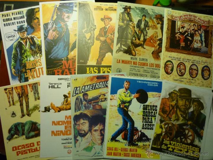 Kino: LOTE REPRODUCC.PELICULAS SPAGHETTIS ---PAPEL Y FOTO