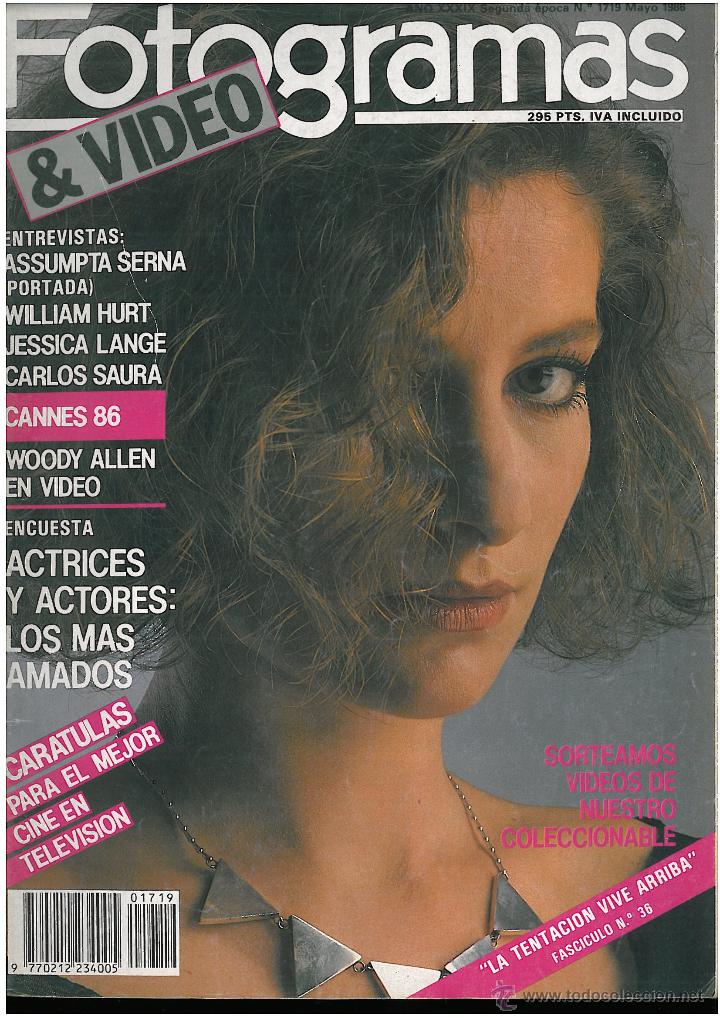 Cine: FOTOGRAMAS A&Ntilde;O 1986 ASUMPTA SERNA - Foto 1