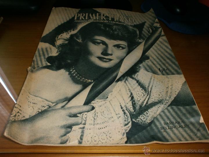PRIMER PLANO - Nº 277 - AÑO VII - 3 DE FEBRERO DE 1946 - BARBARA BELLINGALEY (Cine - Revistas - Primer plano)