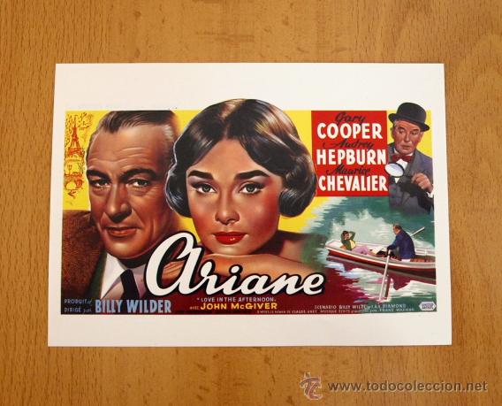 Cine: Ariane - Gary Cooper - Programa NO ORIGINAL DE EPOCA - Foto 1