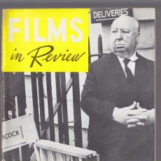 Cinema: FILMS IN REVIEW AUG-SEPT 1972. SIDNEY GREENSTREET, SIDNEY FRANKLIN, LON MCCALLISTER, HITCHCOCK... RE