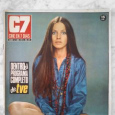Cine: REVISTA C7 CINE EN 7 DÍAS - Nº 573 - 1972 - SUSANNA MARTINKOVA, VÍCTOR MANUEL, NICOLE CALFAN, PLINIO