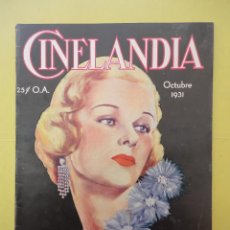 Cinema: CINELANDIA. OCTUBRE 1931. TOMO V. Nº 10. 