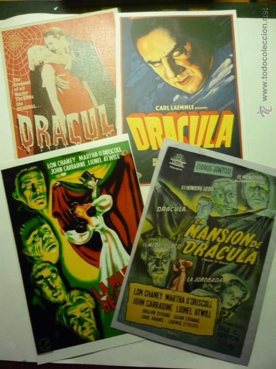 Kino: LOTE REPRODUCCIONES PAPEL Y FOTO PELICULAS DE DRACULA