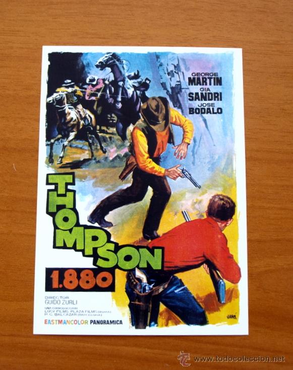 Kino: Thompson 1880 - George Martin, Gia Sandri, Jose B&oacute;dalo