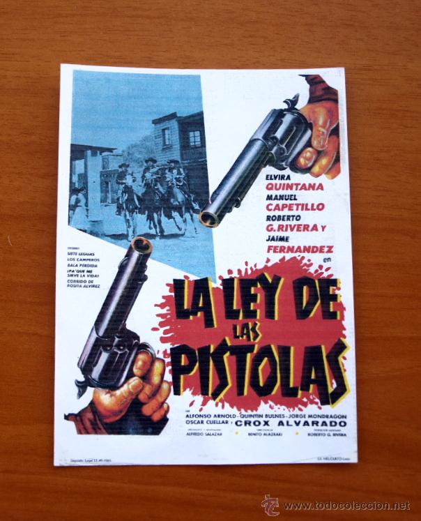 Kino: La ley de las pistolas - Elvira Quintilla, Manuel Capetillo, Jaime Fern&aacute;ndez