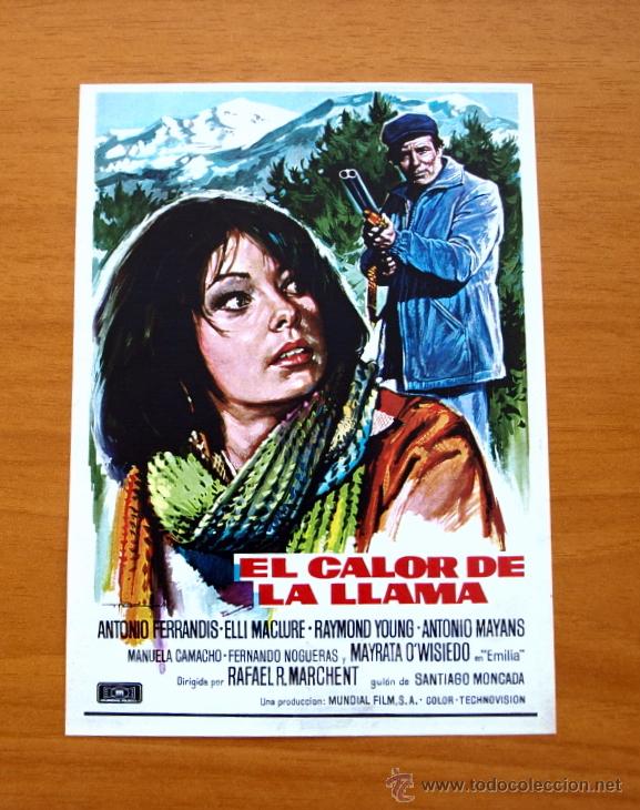 Kino: El calor de la llama - Antonio Ferrandis, Elli Maclure, Raymond Young, Antonio Mayans