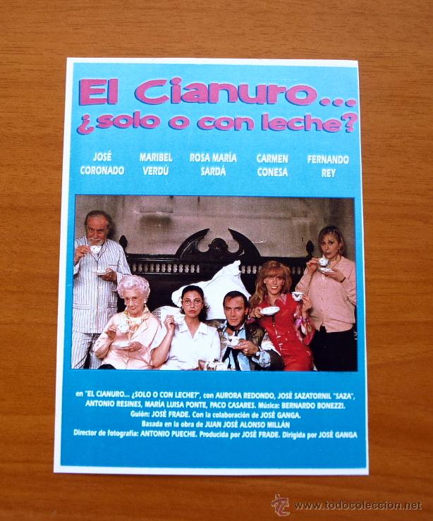 Kino: El cianuro... &iquest;solo o con leche? - Jose Coronado, Maribel Verd&uacute;, Rosa Maria Sarda, Fernando Rey