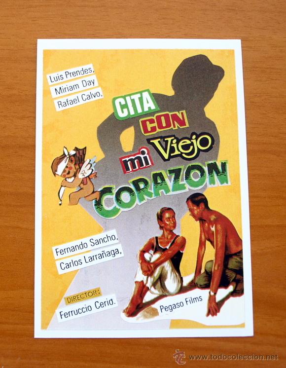 Kino: Cita con mi viejo coraz&oacute;n - Luis Prendes, Fernando Sancho, Carlos Larra&ntilde;aga, Miriam Day