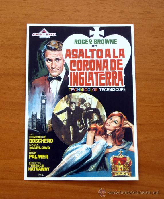 Kino: Asalto a la corona de Inglaterra - Roger Browne, Dominique Boschero, Eduardo Fajardo