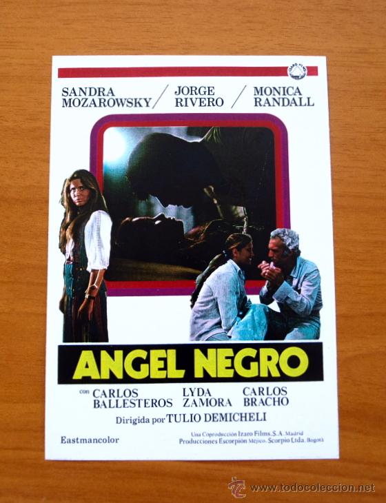 Kino: Angel negro - Sandra Mozarowsky, Jorge Rivero, Monica Randall, Carlos Ballesteros