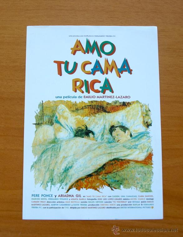 Kino: Amo tu cama rica - Pere Ponce, Ariadna Gil, Cassen, Lina Canalejas