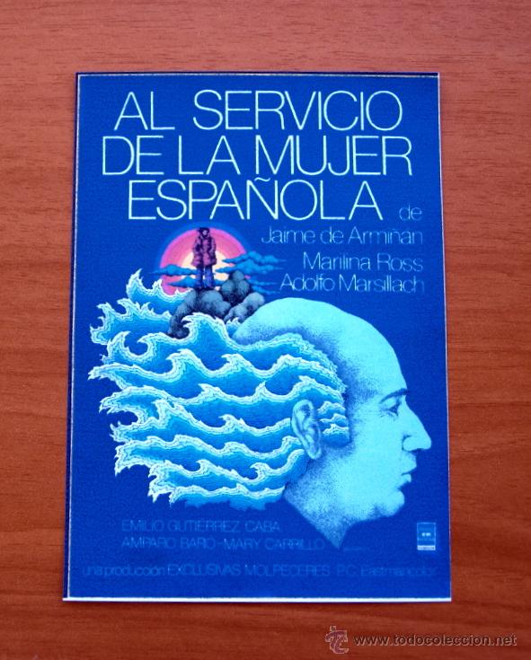 Kino: Al servivio de la mujer espa&ntilde;ola - Marilina Ross, Adolfo Marsillach, Emilio Gutierrez Caba - Folleto