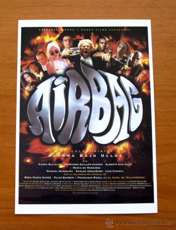 Kino: Airbag - Karra Elejalde, Fernando Guill&eacute;n-Cuervo, Alberto San Juan, Francisco Rabal