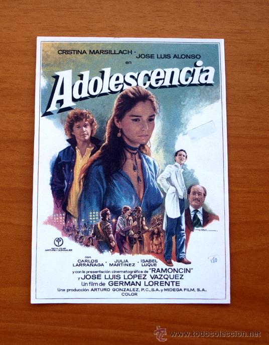 Kino: Adolescencia - Cristina Marsillach, Jose Luis Alonso, Carlos Larra&ntilde;aga, Jose Luis L&oacute;pez V&aacute;zquez