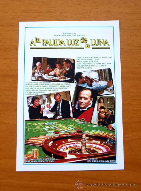 Kino: A la p&aacute;lida luz de la luna - Jose Sacrist&aacute;n, Fiorella Faltoyano, Emilio Gutierrez Caba