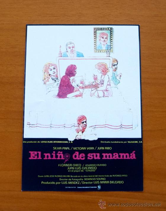 Kino: El ni&ntilde;o de su mama - Silvia Pinal, Victoria Vera, Juan Rib&oacute;, Florinda Chico, Juan Luis Galiardo
