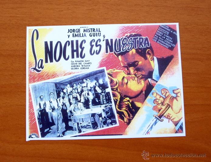 Kino: La noche es nuestra - Jorge Mistral, Emilia Guiu