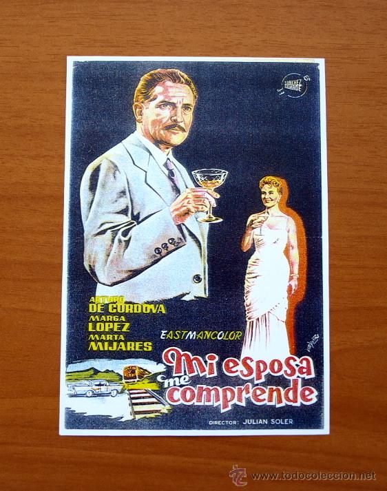 Kino: Mi esposa me comprende - Arturo de C&oacute;rdova, Marga L&oacute;pez, Marta Mijares