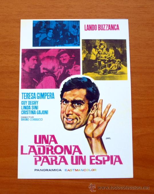 Kino: Una ladrona para un espia - Lando Buzzanca, Teresa Gimpera,