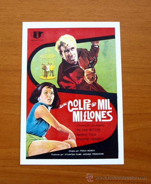 Kino: Un golpe de mil millones - Rik Van Nutter, Marilu Tolo, Eduardo Fajardo