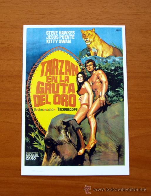 Kino: Tarz&aacute;n en la gruta del oro - Steve Hawkes, Jes&uacute;s Puente, Kitty Swan, Fernando Sancho