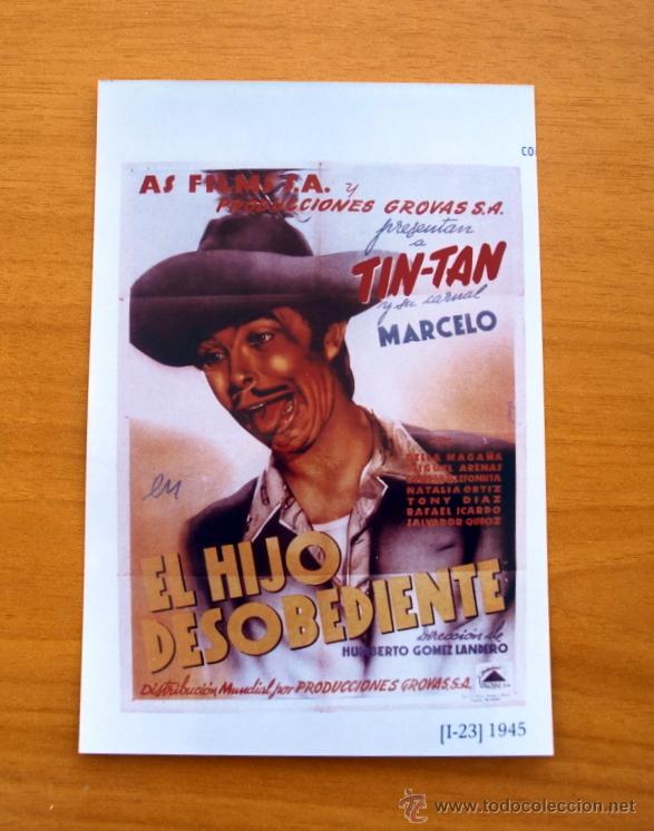 Kino: El hijo desobediente - Tin Tan, Delia Maga&ntilde;a, Miguel Arenas