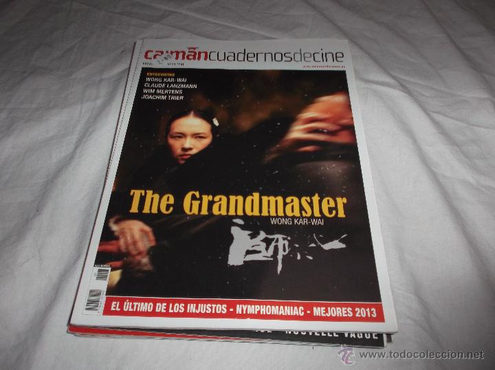 Cin&eacute;ma: CAIMAN CUADERNOS DE CINE N&ordm; 23. THE GRANGMASTER. NYMPHOMANIAC. MEJORES 2013. INGUSTOS.