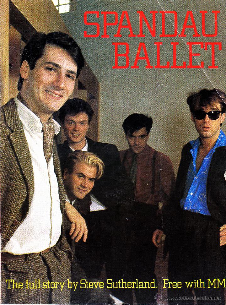 Cin&eacute;ma: MAGAZINE SPANDAU BALLET EN INGLES 20 PAGINAS