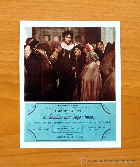 Kino: El hombre que supo amar - Timothy Dalton, Antonio Ferrandis, Jos&eacute; Mar&iacute;a Prada, Queta Claver
