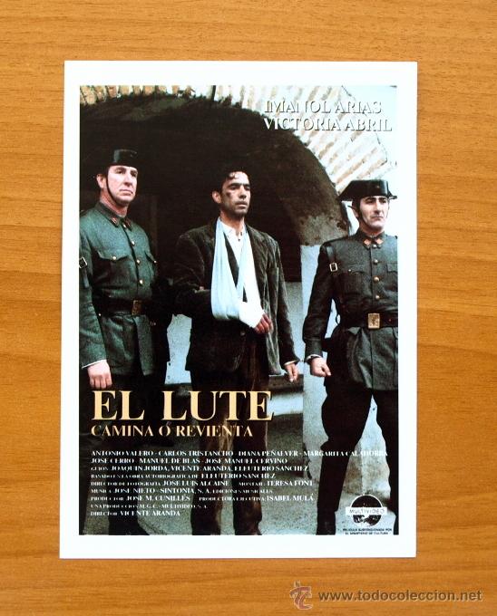 Cine: El Lute: Camina o revienta - Imanol Arias, Victoria Abril, Antonio Valero, Carlos Tristancho