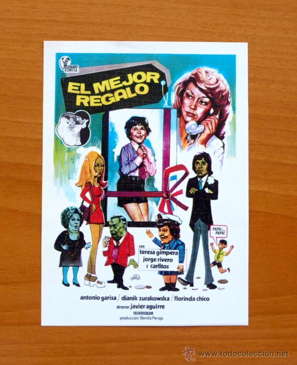 Kino: El mejor regalo - Jorge Rivero, Antonio Garisa, Teresa Gimpera, Carlitos, Florinda Chico