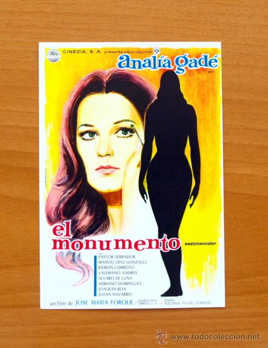 Kino: El monumento -  Anal&iacute;a Gad&eacute;, Pastor Serrador, Manuel D&iacute;az Gonz&aacute;lez, Ram&oacute;n Corroto