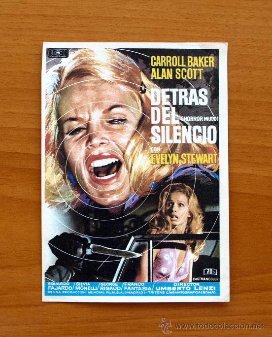 Kino: Detras del silencio - Carroll Baker, Alan Scott, Evelyn Stewart, Eduardo Fajardo, Jorge Rigaud