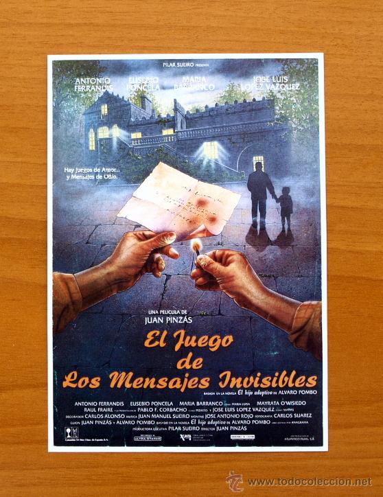 Kino: El juego de los mensajes invisibles - Antonio Ferrandis, Eusebio Poncela, Jos&eacute; Luis L&oacute;pez V&aacute;zquez