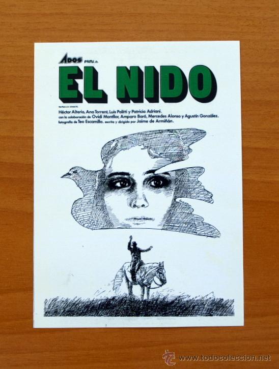 Kino: El nido - H&eacute;ctor Alterio, Ana Torrent, Luis Politti, Patricia Adriani