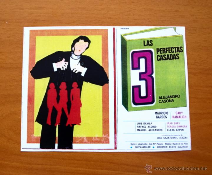 Kino: Las 3 perfectas casadas - Mauricio Garc&eacute;s. Luis D&aacute;vila, Rafael Alonso, Iran Eory, Teresa Gimpera