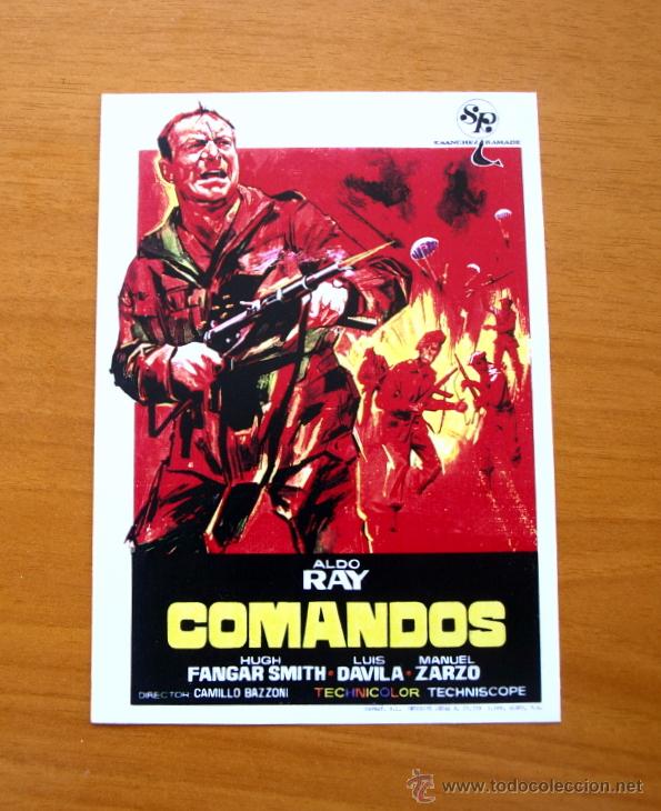 Kino: Comandos - Aldo Ray, Luis D&aacute;vila, Manuel Zarzo