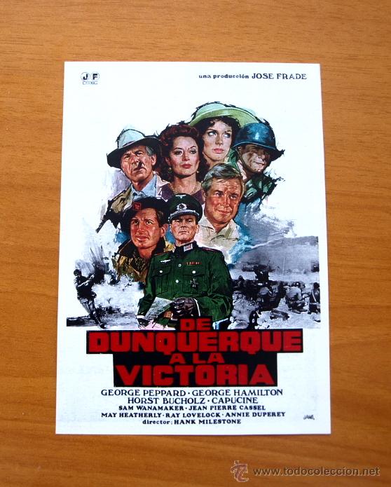 Kino: De Dunquerque a la victoria - George Peppard, George Hamilton, Horst Bucholz, Capucine