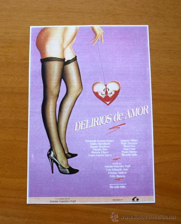 Kino: Delirios de amor - Fernando Fern&aacute;n G&oacute;mez, Adolfo Marsillach, Amparo Mu&ntilde;oz, Antonio Banderas