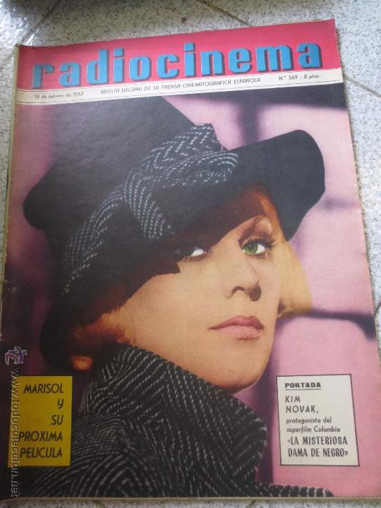 Cin&eacute;ma: REVISTA CINE RADIOCINEMA N&ordm; 569 14 DE FEBRERO 1963