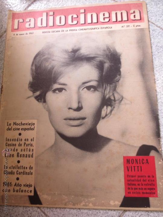 Cin&eacute;ma: REVISTA CINE RADIOCINEMA N&ordm; 511 4DE ENERO  1962