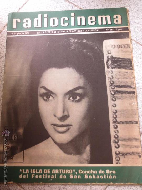Cin&eacute;ma: REVISTA CINE RADIOCINEMA N&ordm; 535 21 DE JUNIO  1962