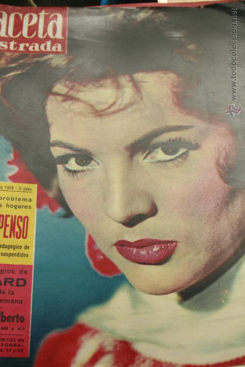 Cin&eacute;ma: SARA MONTIEL GACETA ILUSTRADA 1959
