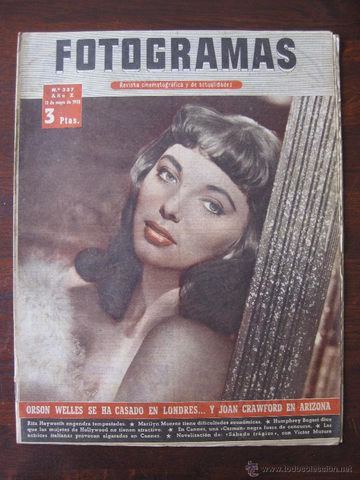 Cine: Fotogramas n&ordm; 337 a&ntilde;o 1955 - Foto 1