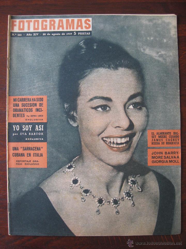 Cine: Fotogramas n&ordm; 561 a&ntilde;o 1959 - Foto 1