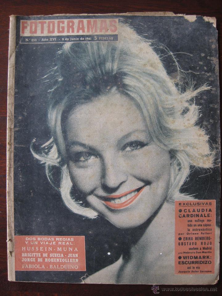 Cine: Fotogramas n&ordm; 653 a&ntilde;o 1961 - Foto 1