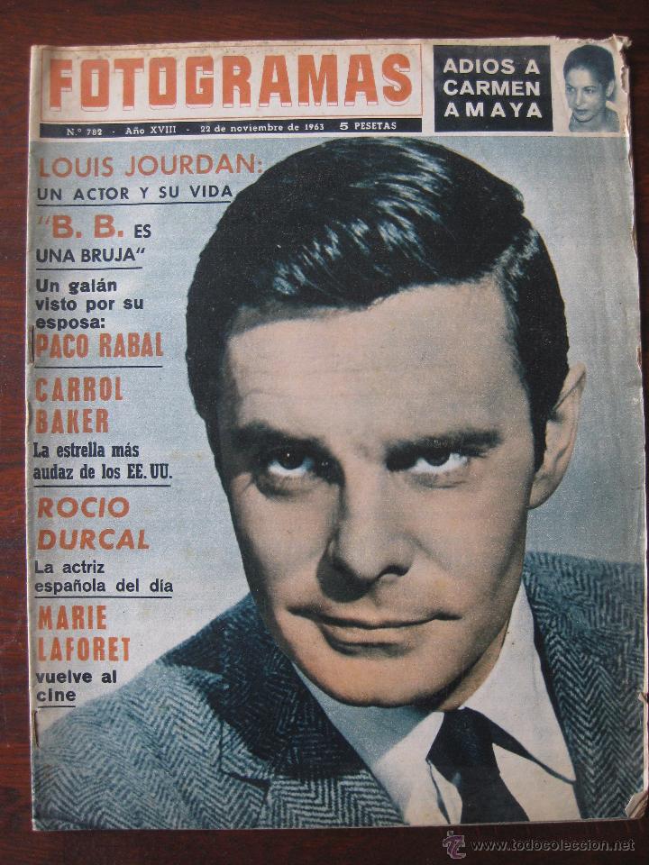 Cine: Fotogramas n&ordm; 782 a&ntilde;o 1963 - Foto 1