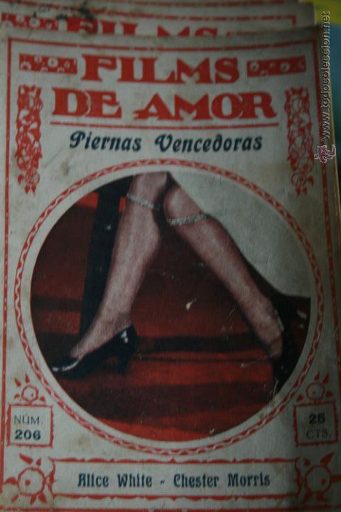 Cin&eacute;ma: NOVELA CINEMATOGRAFICA, FILMS DE AMOR, PIERNAS VENCEDORAS, N&ordm; 206 CINE , ORIGINAL, ALICE WHITE